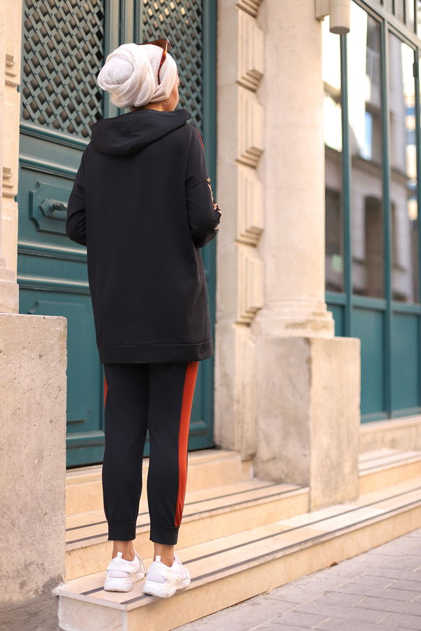 TUNIK PANTOLON Siyah - 3095 SİYAH