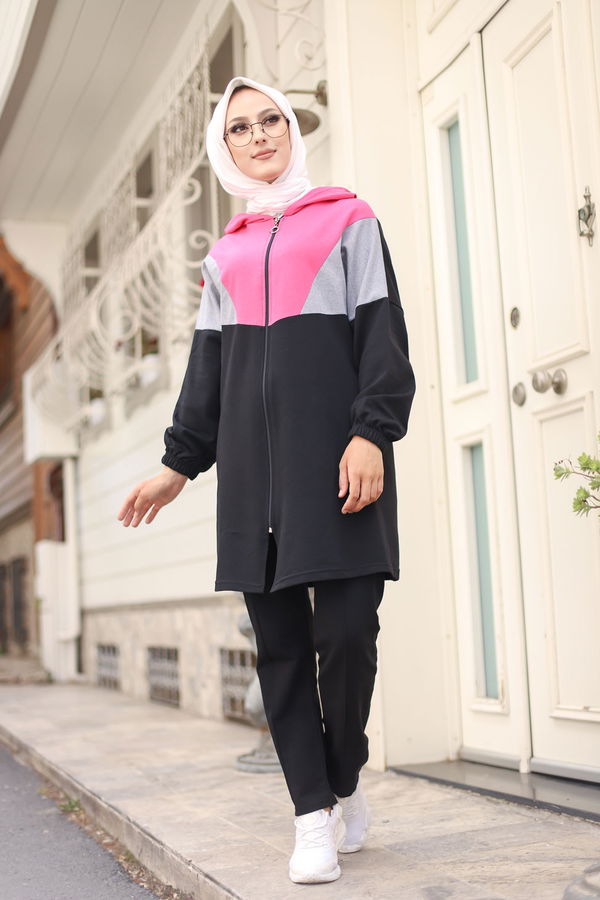 TUNIK PANTOLON Fuşya - 4129 FUŞYA