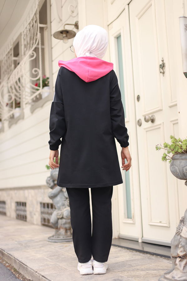 TUNIK PANTOLON Fuşya - 4129 FUŞYA