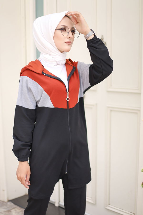 TUNIK PANTOLON Kiremit - 4129 KİREMİT