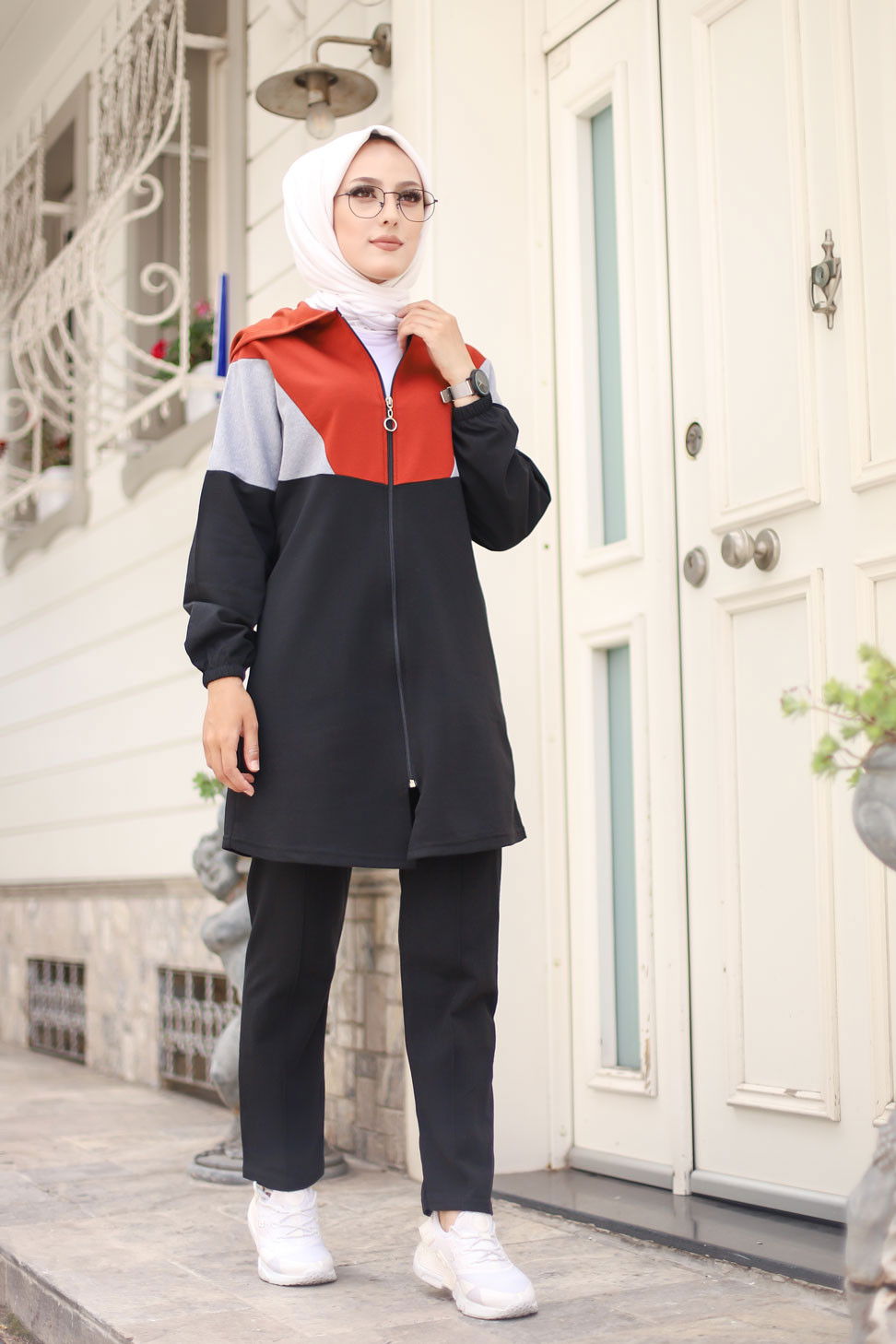 TUNIK PANTOLON Kiremit - 4129 KİREMİT