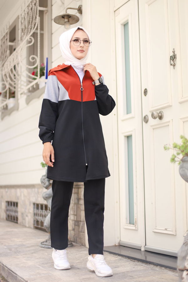 TUNIK PANTOLON Kiremit - 4129 KİREMİT