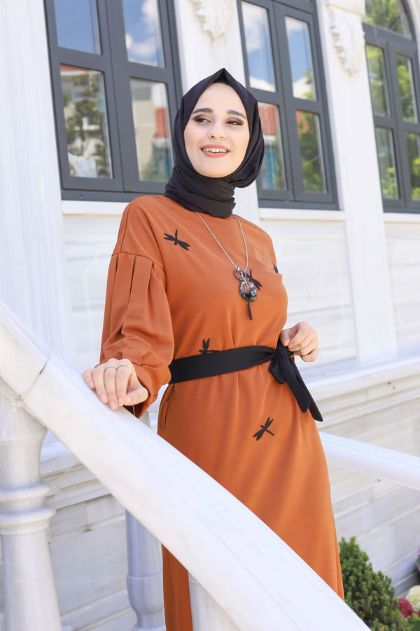 9023 ELBISE KEMER Taba - 9023 TABA