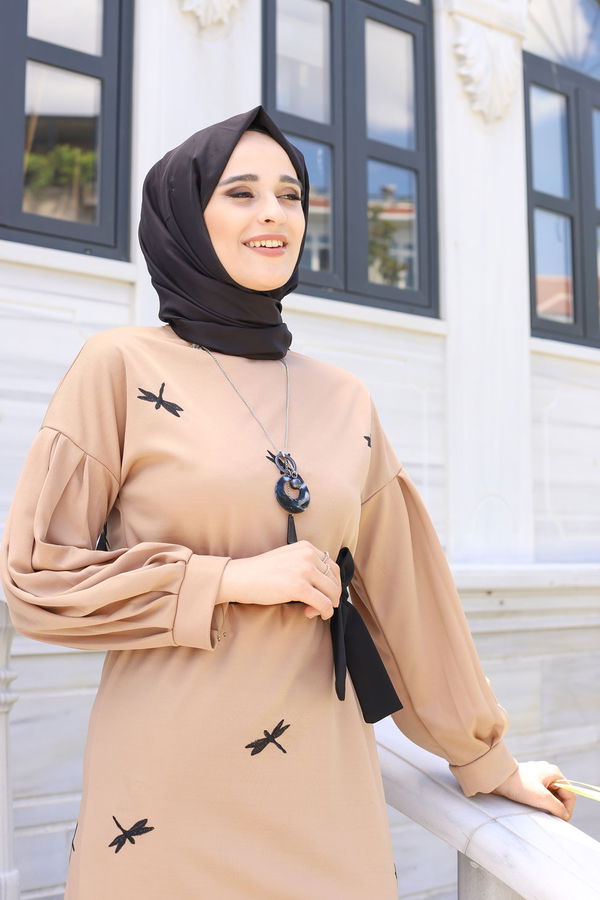 9023 ELBISE KEMER Bej - 9023 BEJ