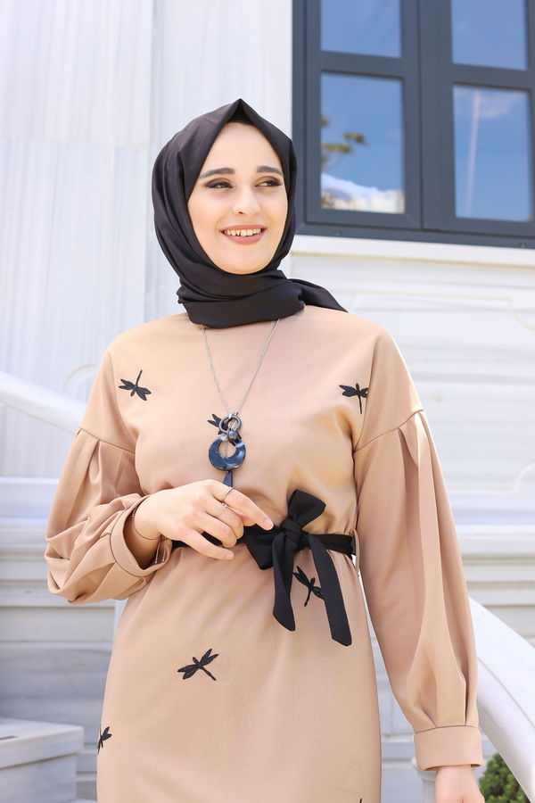 9023 ELBISE KEMER Bej - 9023 BEJ