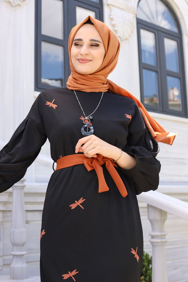 9023 ELBISE KEMER Siyah - 9023