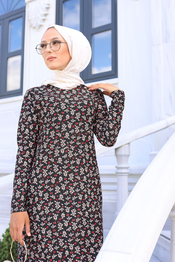 8507 ELBISE Siyah - 8507 SİYAH