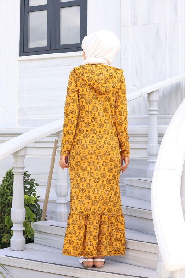 8557 ELBISE Sarı - 8557