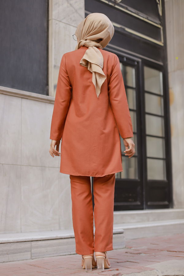 Tunik Pantolon Kiremit - 8432
