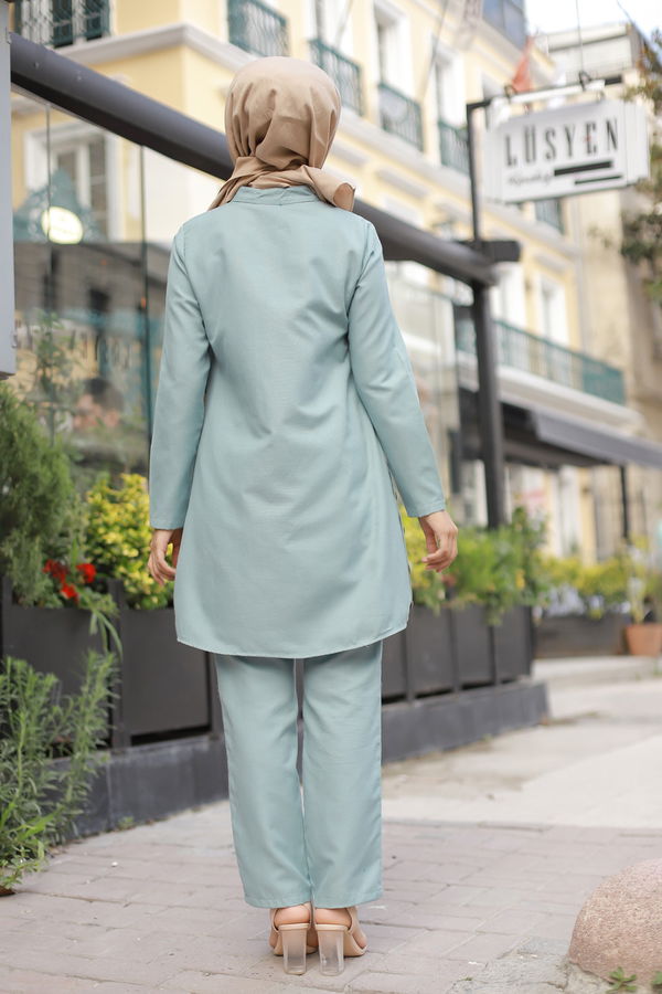 Tunik Pantolon Yeşil - 8432