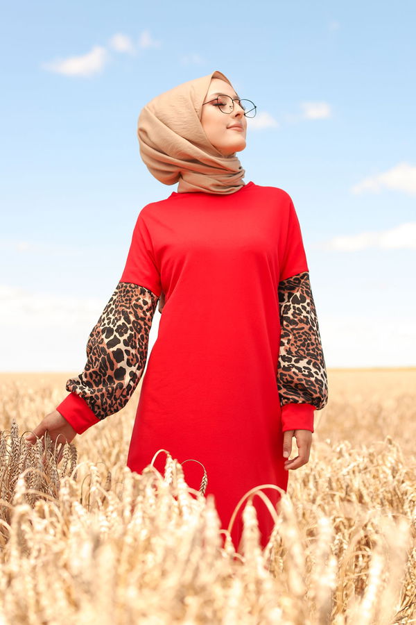 ELBISE Kırmızı - 3239 Kırmızı