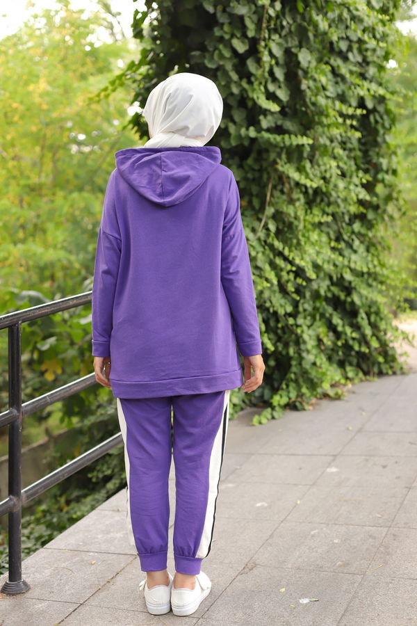 TUNIK PANTOLON Mor - 3094 MOR