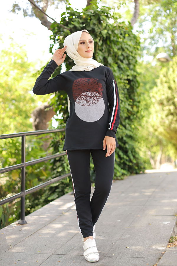 TUNIK PANTOLON Siyah - 4139