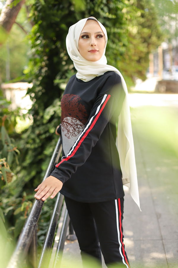 TUNIK PANTOLON Siyah - 4139