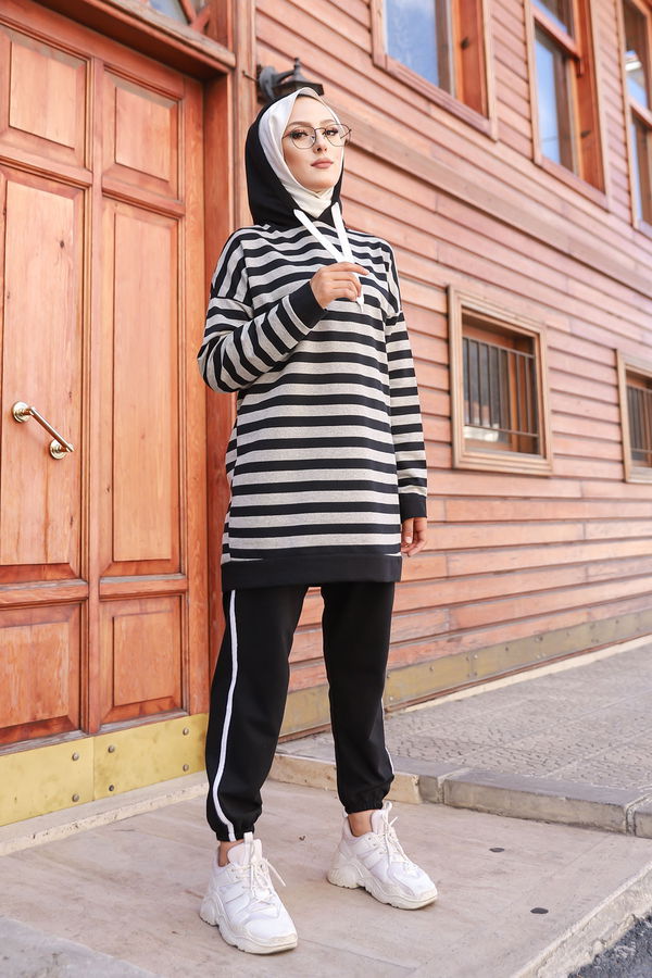 TUNIK PANTOLON Siyah - 3257 SİYAH