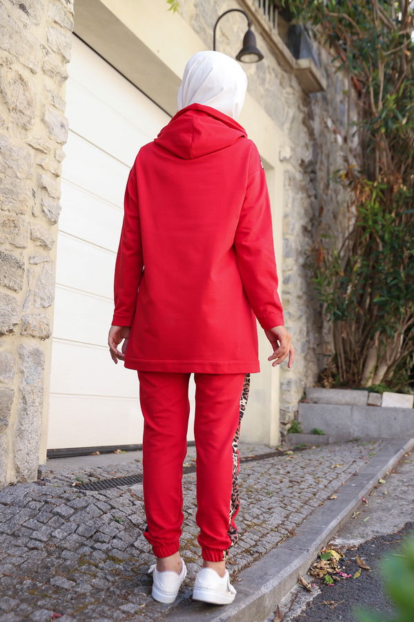 TUNIK PANTOLON Kırmızı - 8328