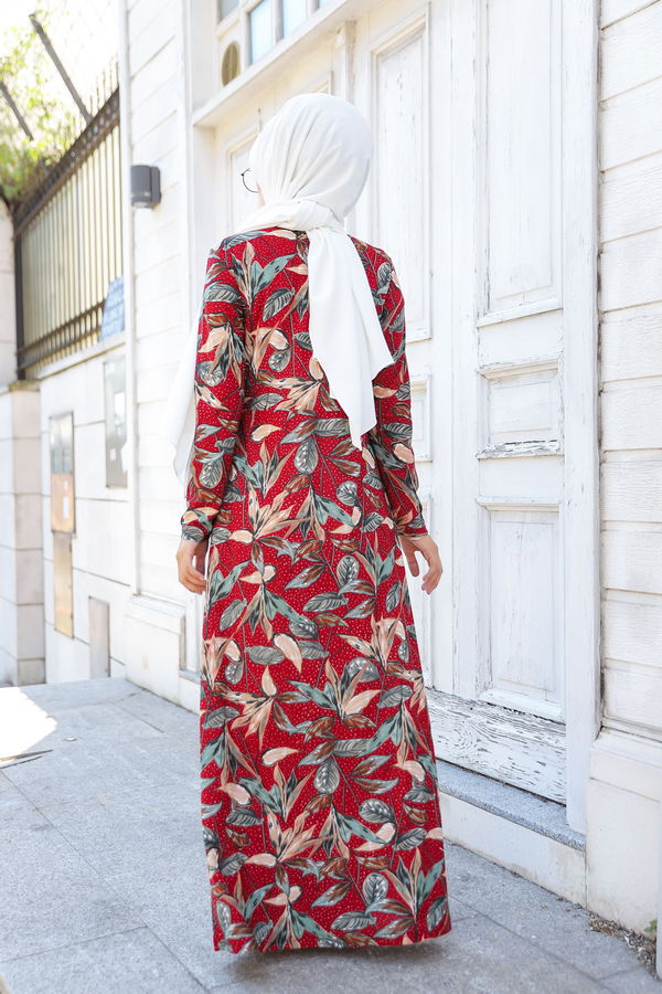 ELBISE Bordo - 8442