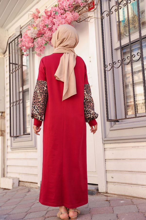 ELBISE Bordo - 3239