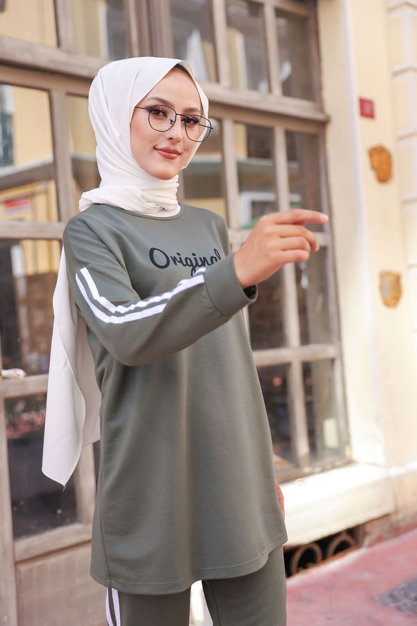 TUNIK PANTOLON Haki - 8401