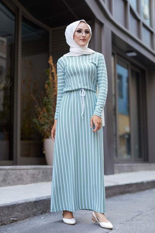 5273 ELBISE Yeşil - 5273 YEŞİL