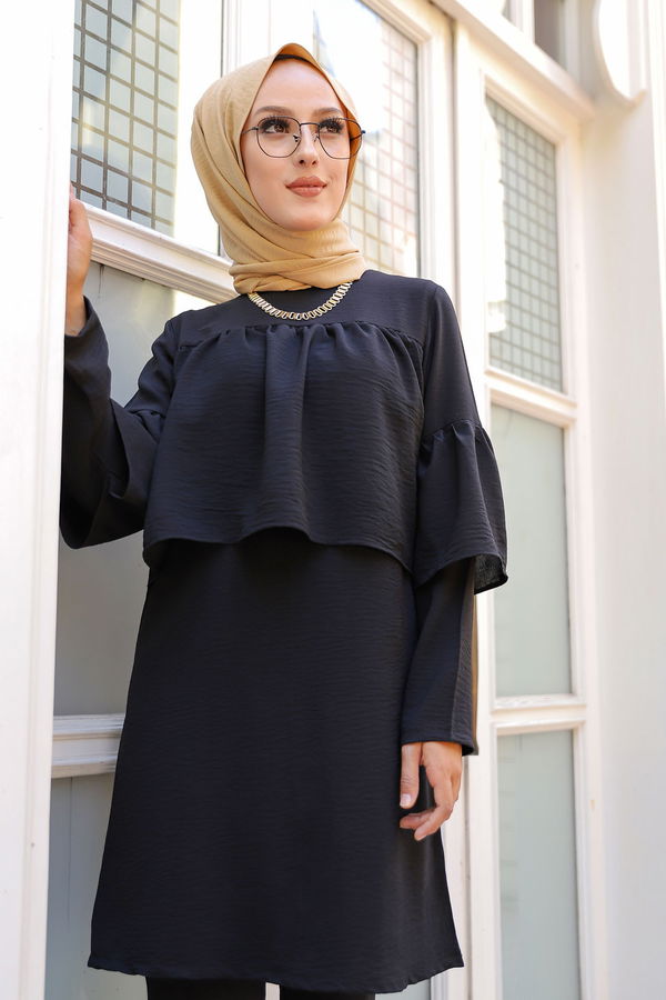 9044 TUNIK PANTOLON Siyah - 9044 SİYAH