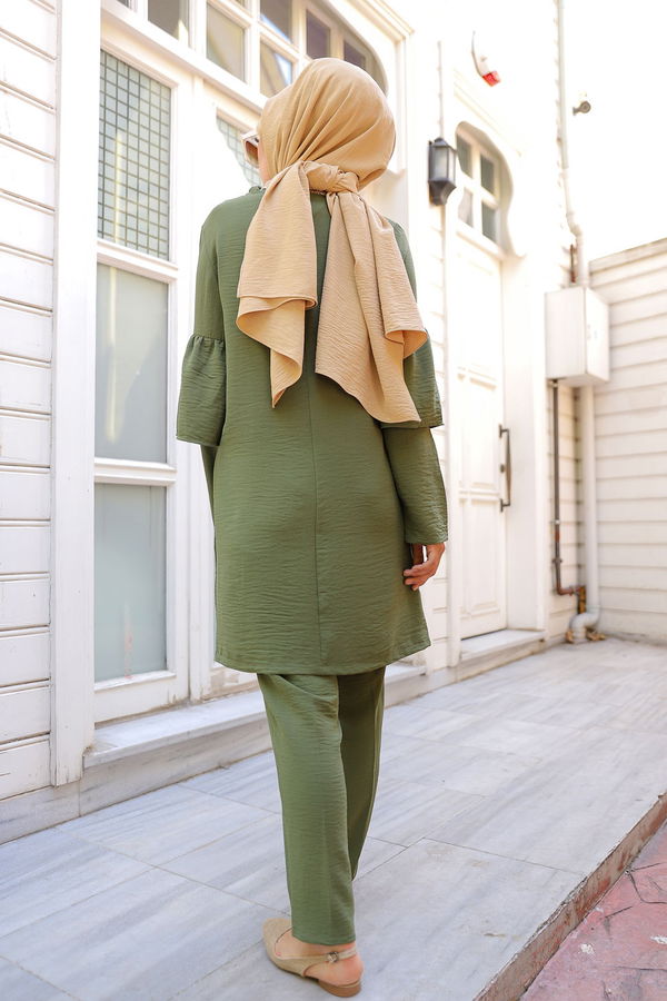 9044 TUNIK PANTOLON Haki - 9044 HAKİ