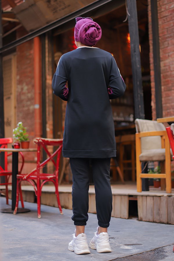 TUNIK PANTOLON Mürdüm - 3057 MÜRDÜM