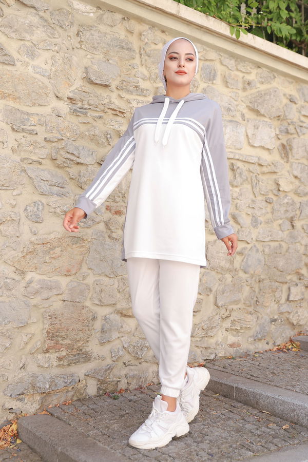 TUNIK PANTOLON Gri - 3246 GRİ