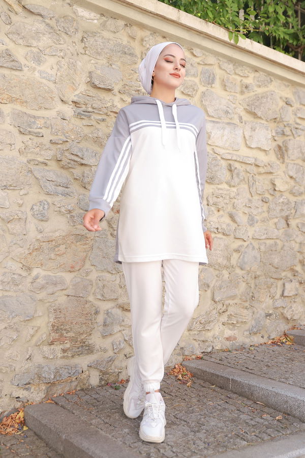 TUNIK PANTOLON Gri - 3246 GRİ