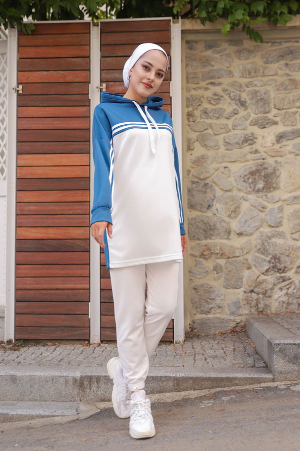 TUNIK PANTOLON Mavi - 3246 MAVİ