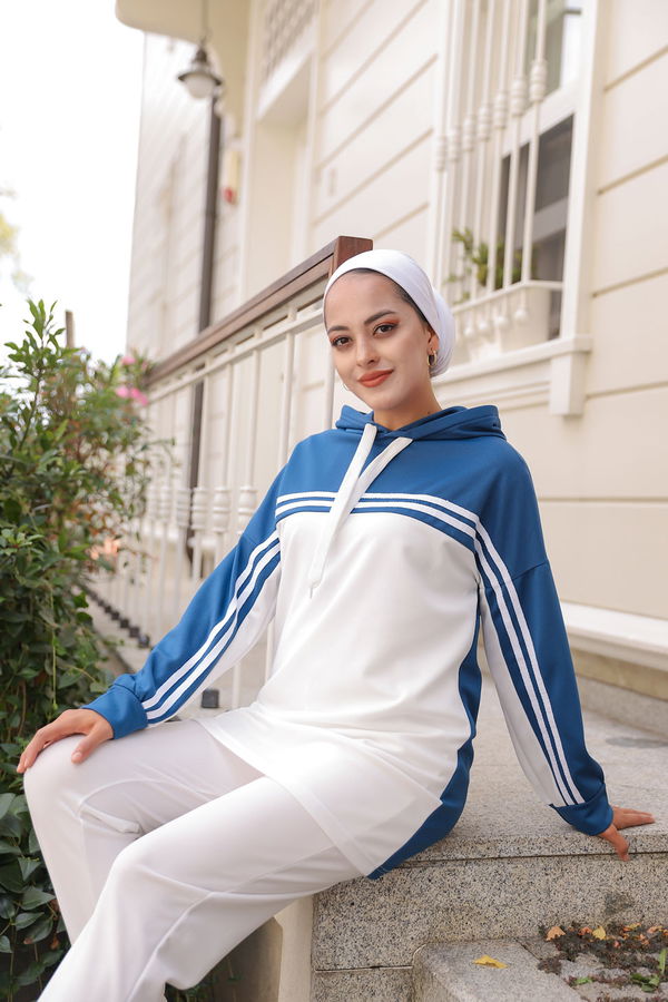 TUNIK PANTOLON Mavi - 3246 MAVİ