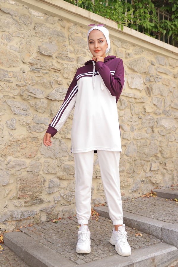 TUNIK PANTOLON Mürdüm - 3246