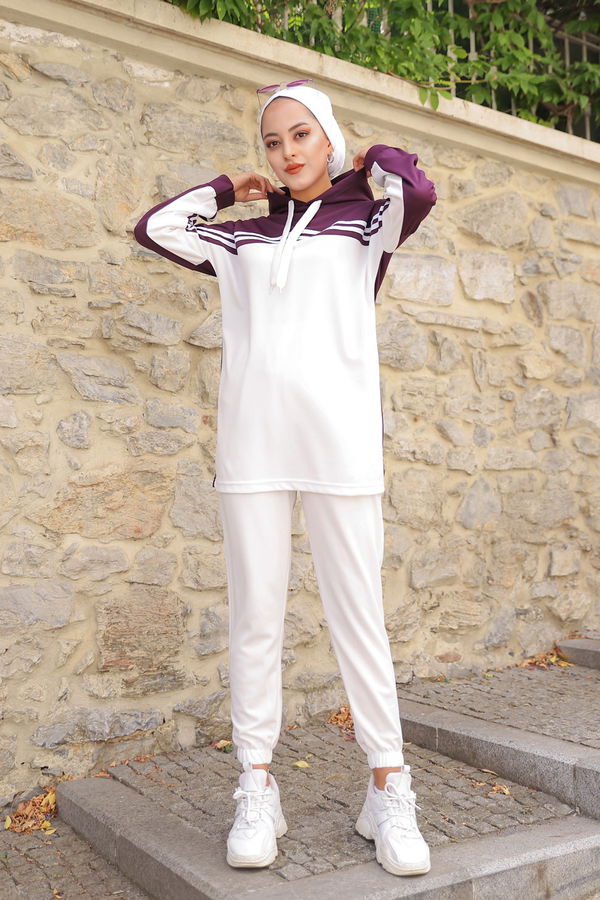 TUNIK PANTOLON Mürdüm - 3246