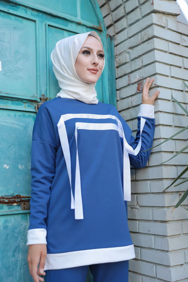TUNIK PANTOLON Mavi - 3245