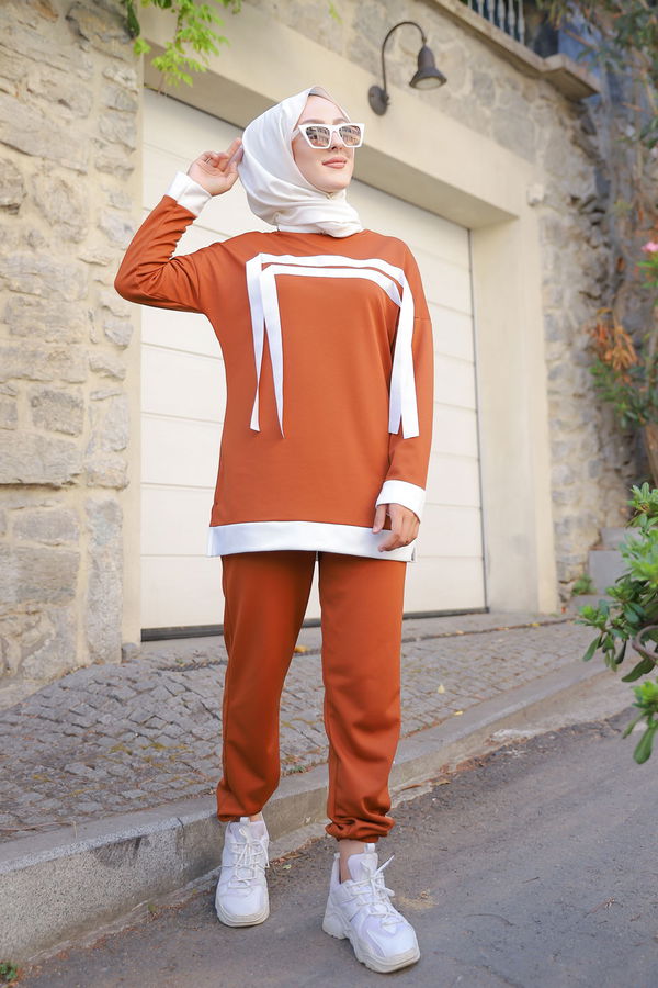 TUNIK PANTOLON Kiremit - 3245