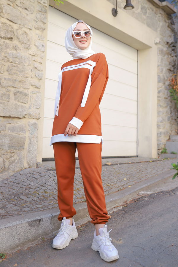 TUNIK PANTOLON Kiremit - 3245
