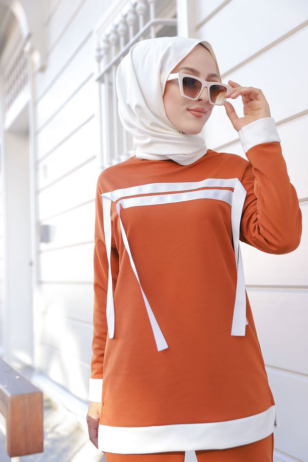 TUNIK PANTOLON Kiremit - 3245