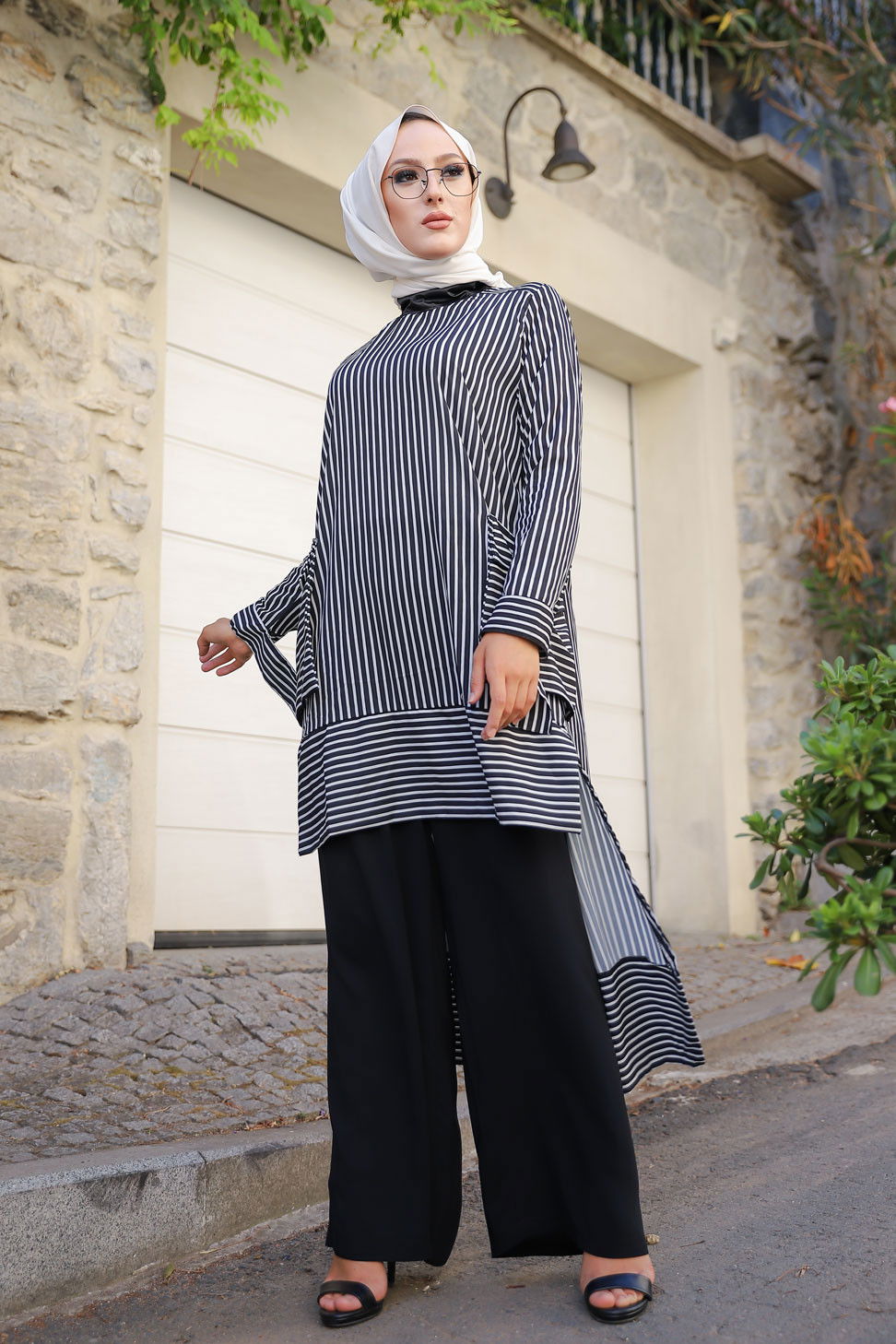 8566 TUNIK PANTOLON Siyah - 8566 SİYAH