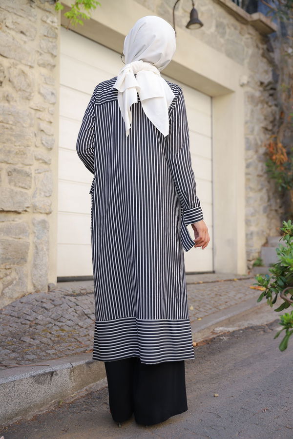 8566 TUNIK PANTOLON Siyah - 8566 SİYAH