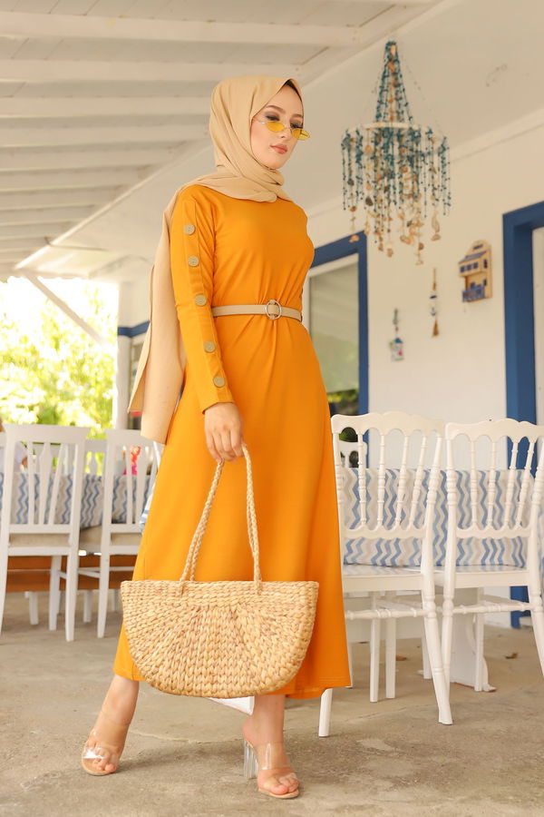 Elbıse Sarı - 2789