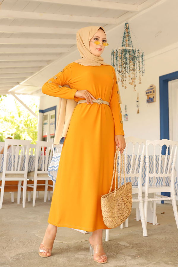 Elbıse Sarı - 2789
