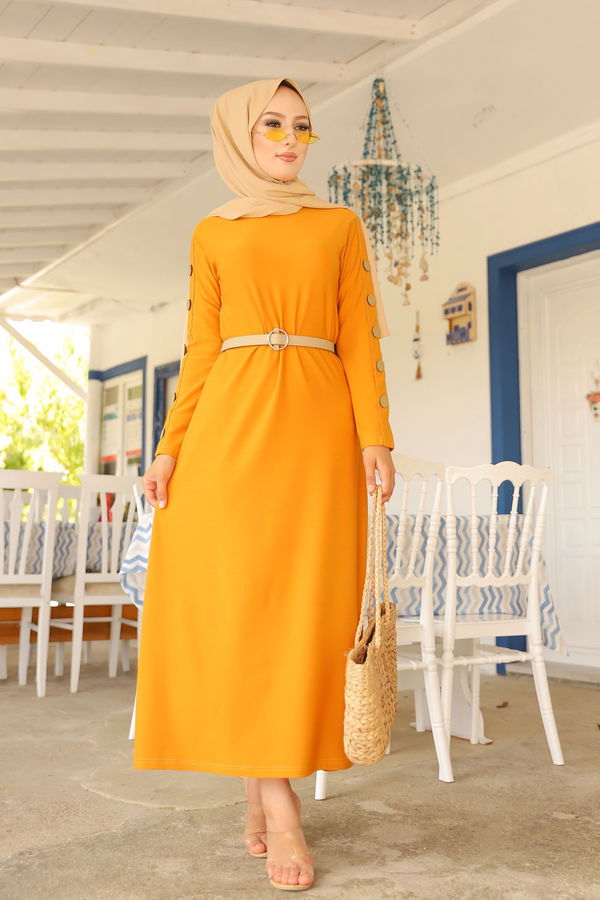 Elbıse Sarı - 2789