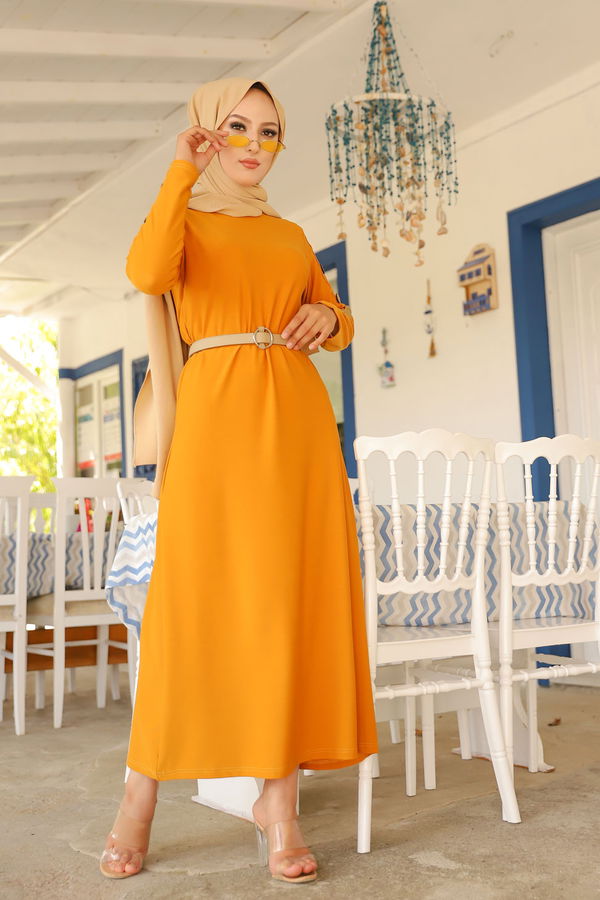 Elbıse Sarı - 2789