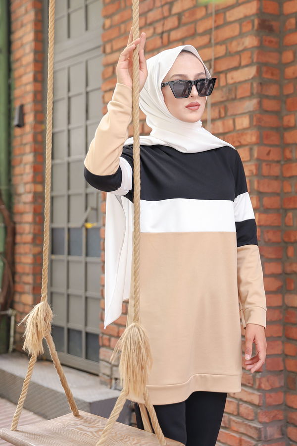 TUNIK PANTOLON Bej - 6570 BEJ