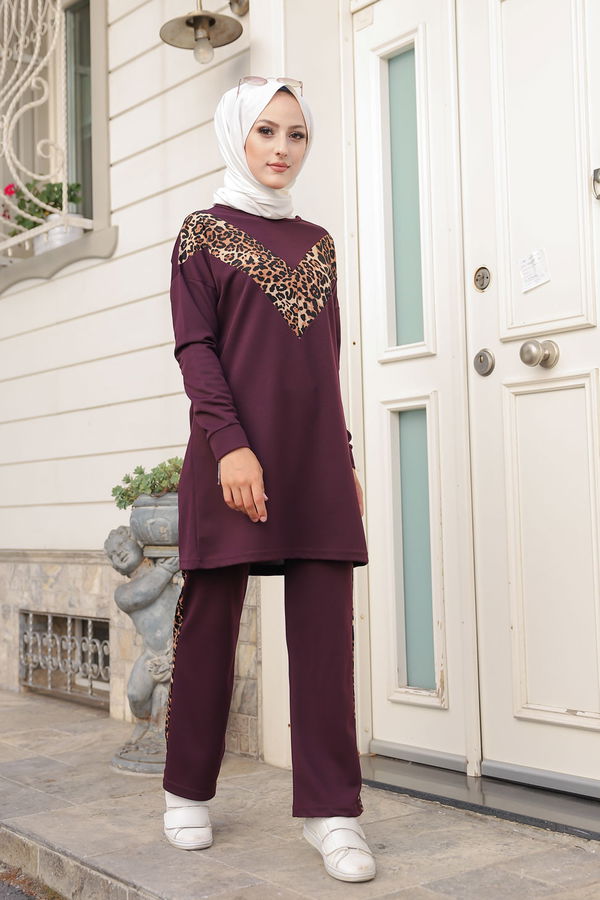 TUNIK PANTOLON Mor - 6997 MOR
