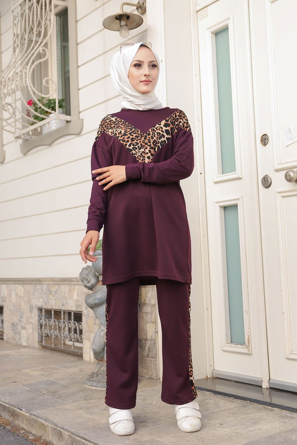 TUNIK PANTOLON Mor - 6997 MOR