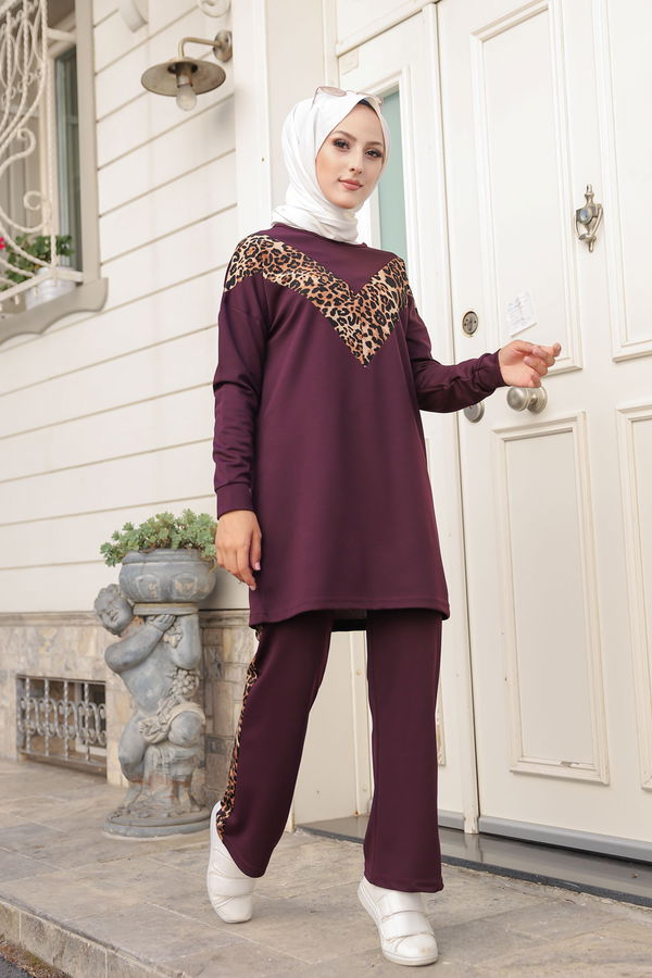 TUNIK PANTOLON Mor - 6997 MOR