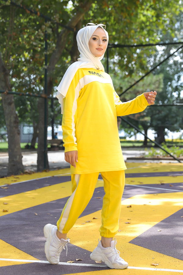 TUNIK PANTOLON Sarı - 8412