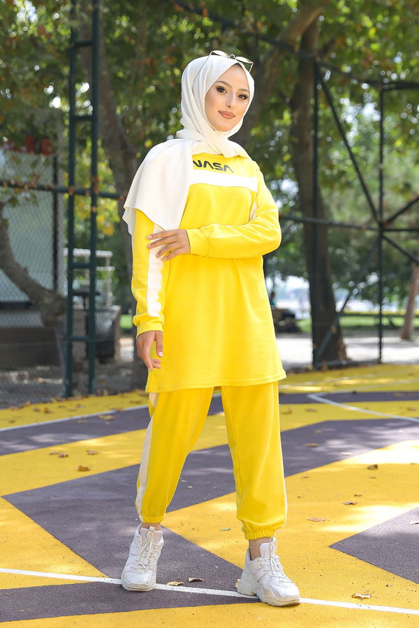 TUNIK PANTOLON Sarı - 8412