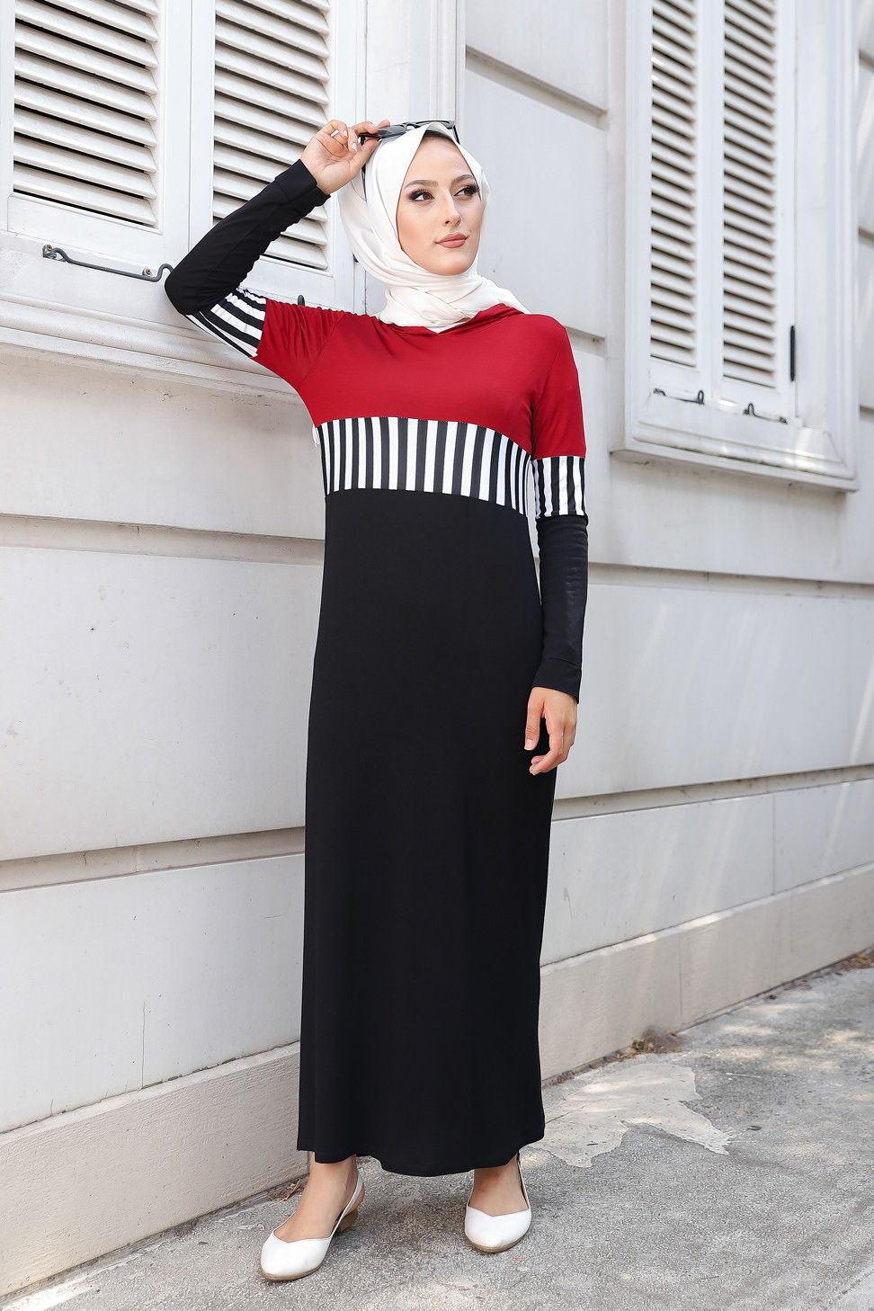 5260 ELBİSE Bordo - 5260